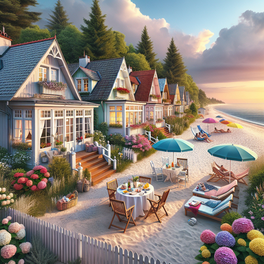Ustka domki przy plaży - atrakcje dla całej rodziny