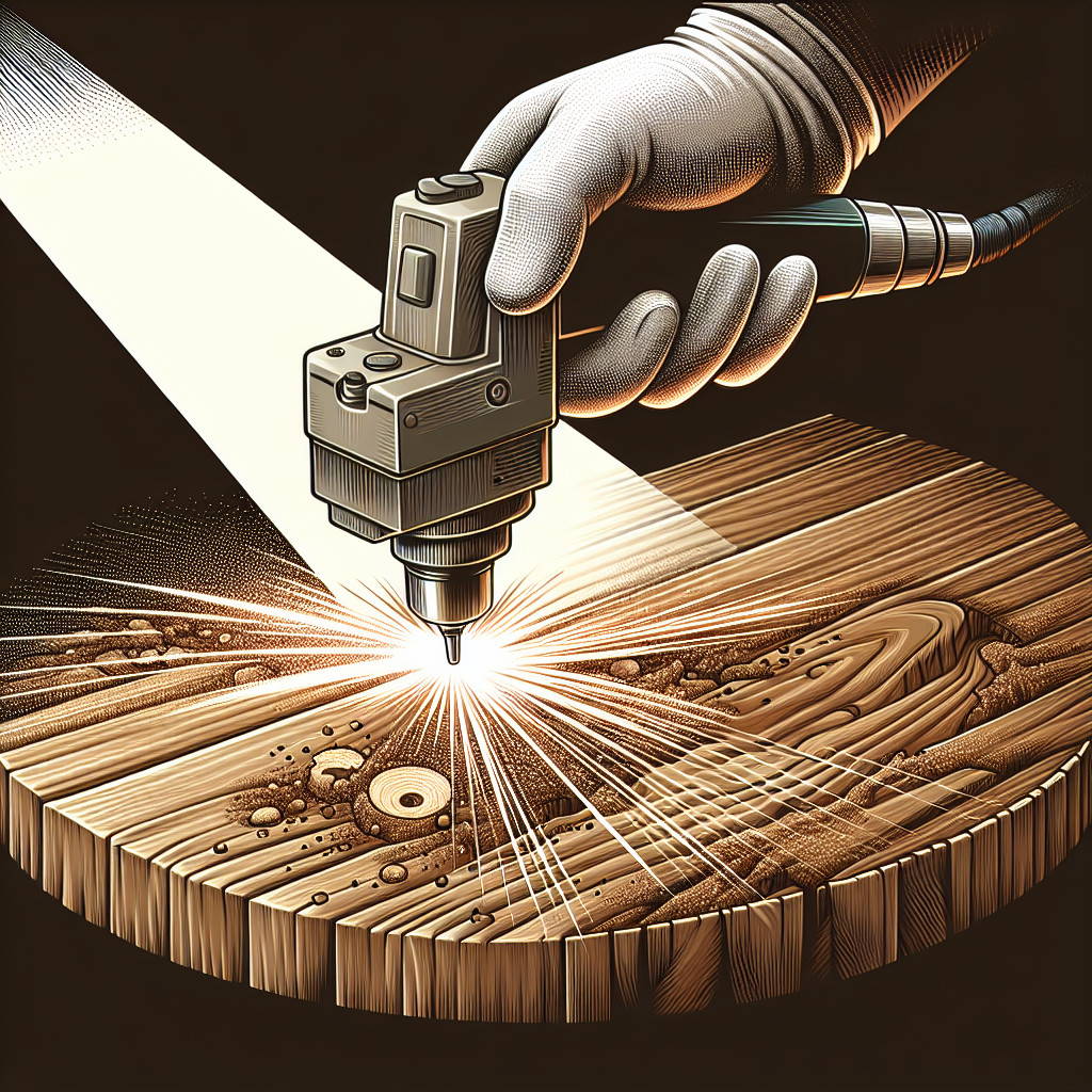 Aplikace laserového čištění dřeva v průmyslu